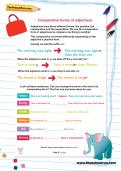 Comparative forms of adjectives worksheet Comparative forms of adjectives worksheet