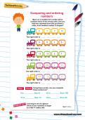 Comparing and ordering numbers worksheet Comparing and ordering numbers worksheet