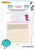 Conversations in writing worksheet Conversations in writing worksheet