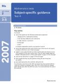 Key Stage 2 - 2007 Maths SATs Papers Key Stage 2 - 2007 Maths SATs Papers