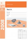 Key Stage 2 - 2008 Science SATs Papers Key Stage 2 - 2008 Science SATs Papers