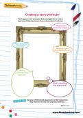 Creating a story character worksheet Creating a story character worksheet