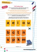 CVC letter fans activity CVC letter fans activity