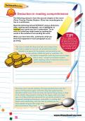 Deduction in reading comprehension worksheet Deduction in reading comprehension worksheet