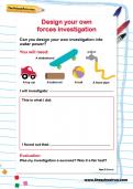 Design your own forces investigation activity Design your own forces investigation activity