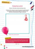 Designing a poster worksheet Designing a poster worksheet