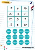 Double and near doubles bingo game Double and near doubles bingo game