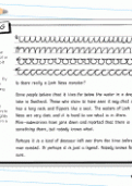 Early handwriting patterns worksheet Early handwriting patterns worksheet