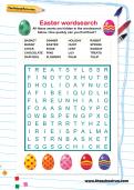 Easter wordsearch Easter wordsearch
