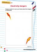 Electricity dangers worksheet Electricity dangers worksheet