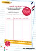 Estimate and calculate volume worksheet Estimate and calculate volume worksheet