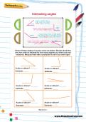 Estimating angles Estimating angles