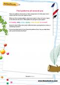 Find patterns all around you activity Find patterns all around you activity