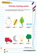 Find the rhyming words Find the rhyming words