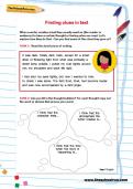 Finding clues in text worksheet Finding clues in text worksheet
