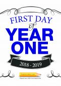 First Day of school free printable signs First Day of school free printable signs