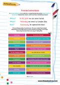 Fronted adverbials football worksheet Fronted adverbials football worksheet