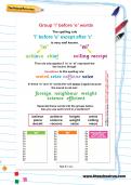 Group 'i' before 'e' words worksheet Group 'i' before 'e' words worksheet