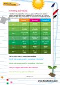 Growing diary data worksheet Growing diary data worksheet