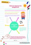 Ideas to improve the playground worksheet Ideas to improve the playground worksheet