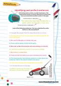 Identifying past perfect sentences worksheet Identifying past perfect sentences worksheet