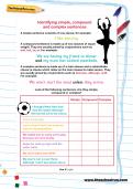 Identifying simple, compound and complex sentences worksheet Identifying simple, compound and complex sentences worksheet