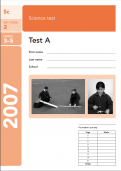 Key Stage 2 - 2007 Science SATs Papers Key Stage 2 - 2007 Science SATs Papers