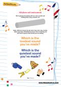 Kitchen-roll instrument worksheet Kitchen-roll instrument worksheet