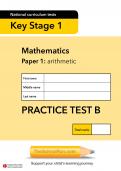 TheSchoolRun KS1 SATs maths practice paper B TheSchoolRun KS1 SATs maths practice paper B