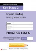 TheSchoolRun KS2 SATs English practice test C TheSchoolRun KS2 SATs English practice test C