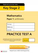TheSchoolRun KS2 SATs maths practice test A TheSchoolRun KS2 SATs maths practice test A