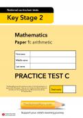 TheSchoolRun KS2 SATs maths practice test C TheSchoolRun KS2 SATs maths practice test C