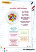 Learn to count and use number names accurately Learn to count and use number names accurately