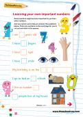 Learning your own important numbers Learning your own important numbers