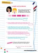 Length word problems worksheet Length word problems worksheet