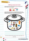 Making compound words worksheet Making compound words worksheet