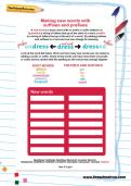 Making new words with suffixes and prefixes worksheet Making new words with suffixes and prefixes worksheet