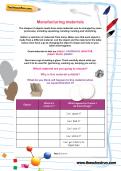 Manufacturing materials investigation Manufacturing materials investigation