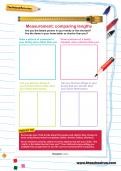 Measurement: comparing lengths worksheet Measurement: comparing lengths worksheet