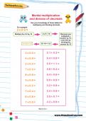 Mental multiplication and division of decimals Mental multiplication and division of decimals