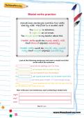 Modal verbs practice Modal verbs practice