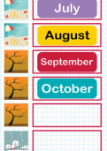 Ordering months of the year tutorial Ordering months of the year tutorial