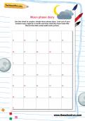 Moon phase diary Moon phase diary