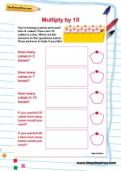 Multiply by 10 worksheet Multiply by 10 worksheet