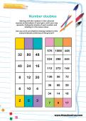 Number doubles puzzle Number doubles puzzle