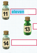Read and write numbers from one to twenty in words tutorial Read and write numbers from one to twenty in words tutorial
