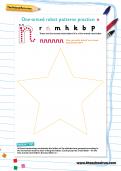 Handwriting: One-armed robot patterns practice Handwriting: One-armed robot patterns practice