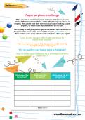 Paper airplane challenge Paper airplane challenge