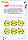 Phase 3 phonics sound snap: the /ar/, /or/ and /ur/ blends Phase 3 phonics sound snap: the /ar/, /or/ and /ur/ blends