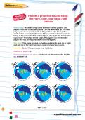 Phase 3 phonics sound snap: the /igh/, /air/, /ear/ and /ure/ blends Phase 3 phonics sound snap: the /igh/, /air/, /ear/ and /ure/ blends